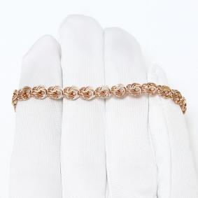 Золотой браслет плетение Фантазийное МАГНАТ МРоза Б050 МРоза Б050 фото